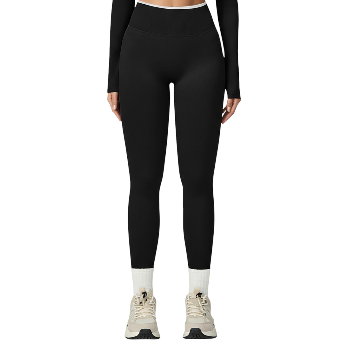 Anna-Kaci Active Women's High Waist Seamless Athletic Leggings with Stretch Fit and Contoured Design