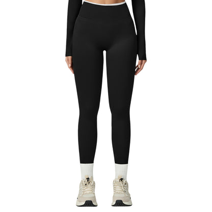 Anna-Kaci Active Women's High Waist Seamless Athletic Leggings with Stretch Fit and Contoured Design