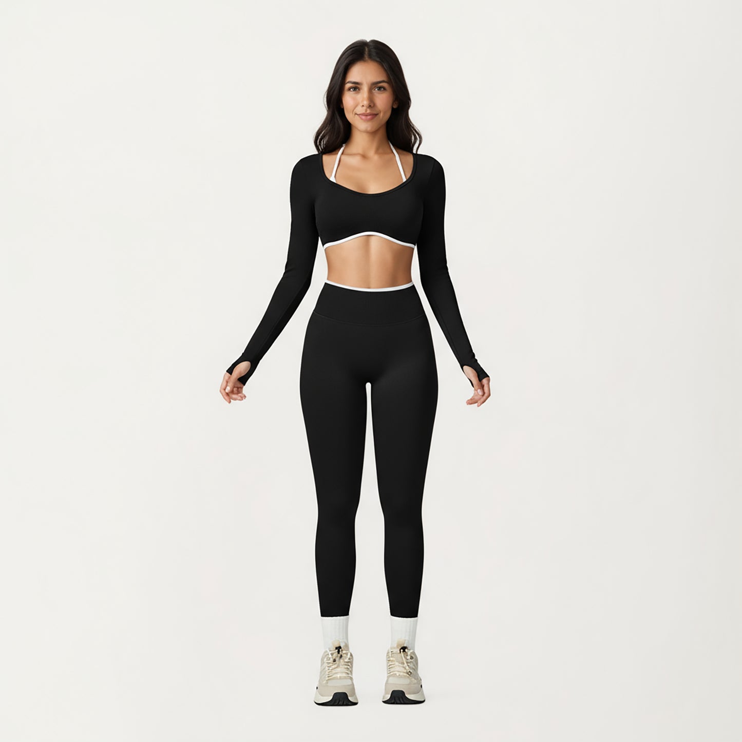 Anna-Kaci Active Women's High Waist Seamless Athletic Leggings with Stretch Fit and Contoured Design