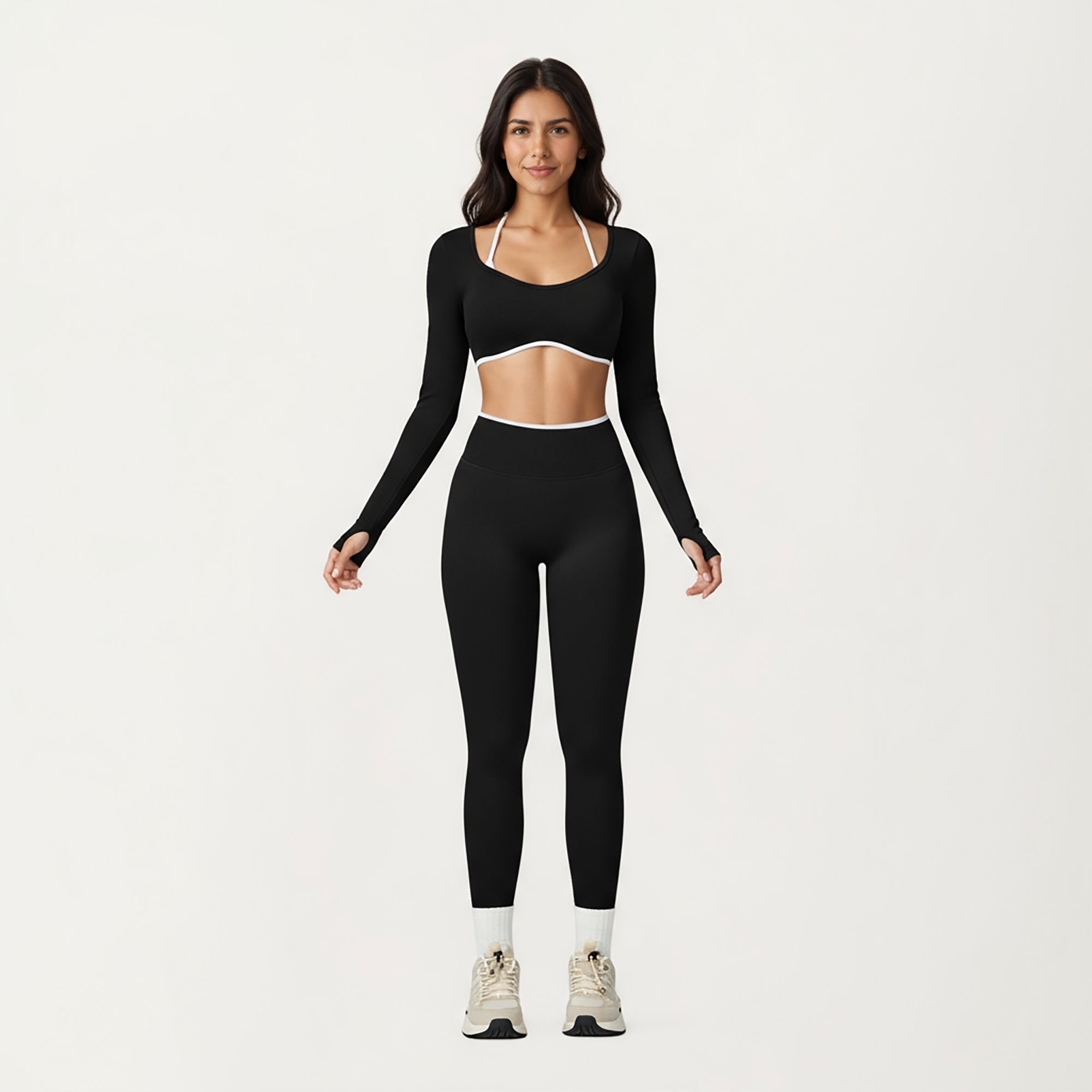Anna-Kaci Active Women's High Waist Seamless Athletic Leggings with Stretch Fit and Contoured Design
