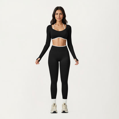 Anna-Kaci Active Women's High Waist Seamless Athletic Leggings with Stretch Fit and Contoured Design