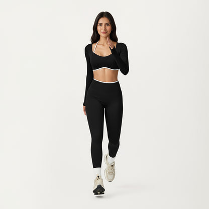 Anna-Kaci Active Women's High Waist Seamless Athletic Leggings with Stretch Fit and Contoured Design