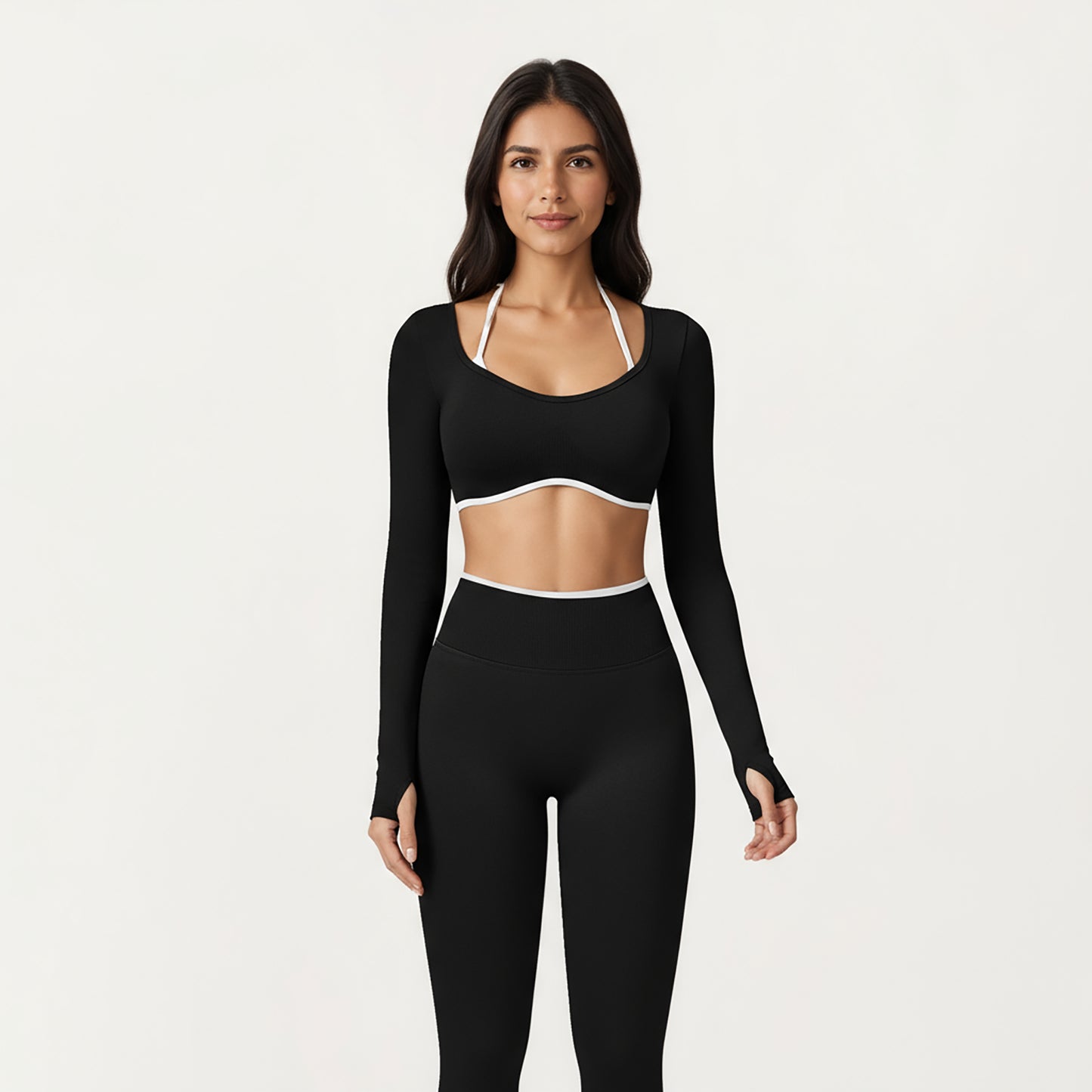 Anna-Kaci Active Women's High Waist Seamless Athletic Leggings with Stretch Fit and Contoured Design