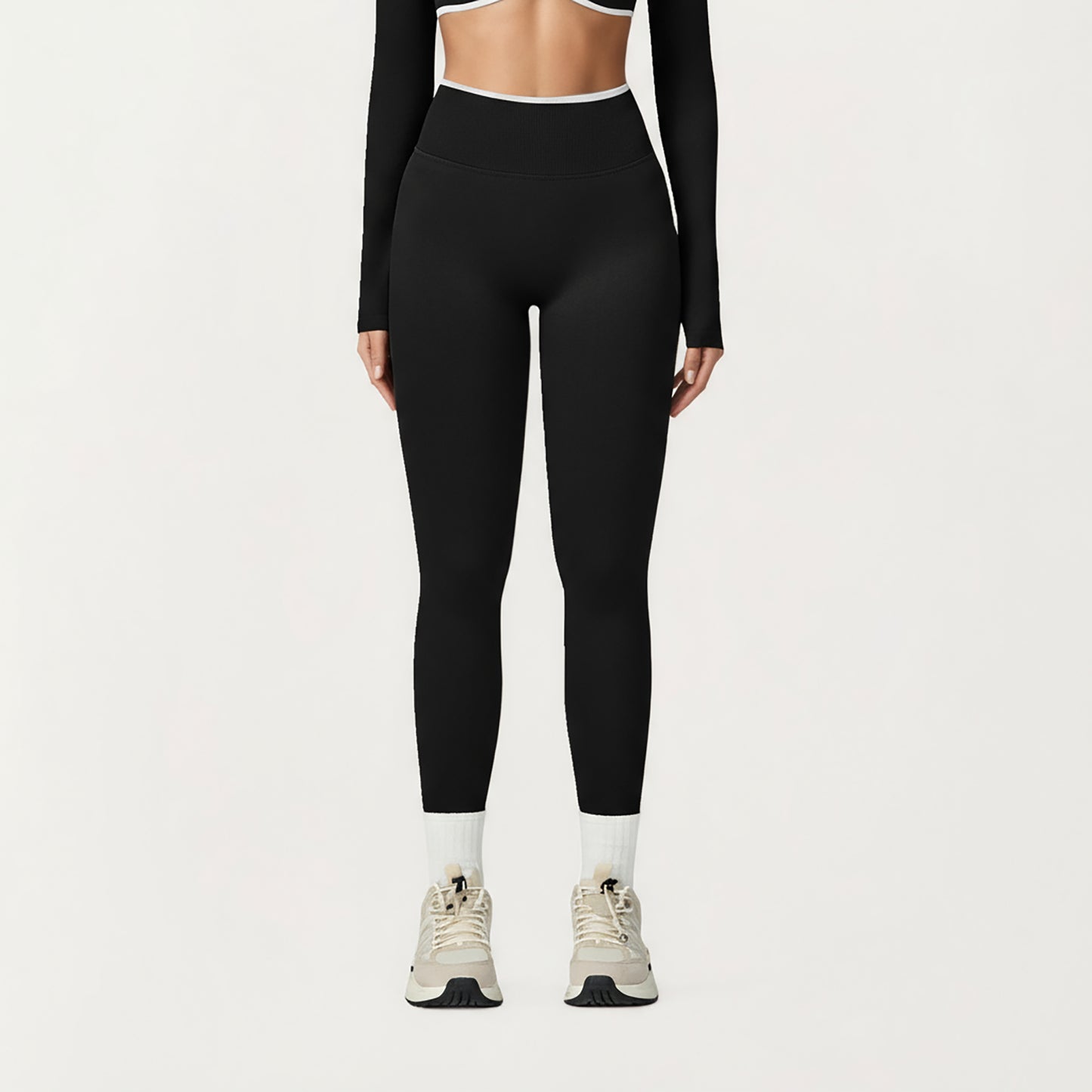 Anna-Kaci Active Women's High Waist Seamless Athletic Leggings with Stretch Fit and Contoured Design