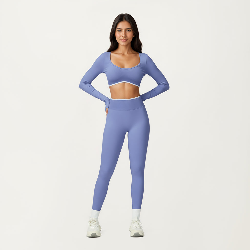 Anna-Kaci Active Women's High Waist Seamless Athletic Leggings with Stretch Fit and Contoured Design