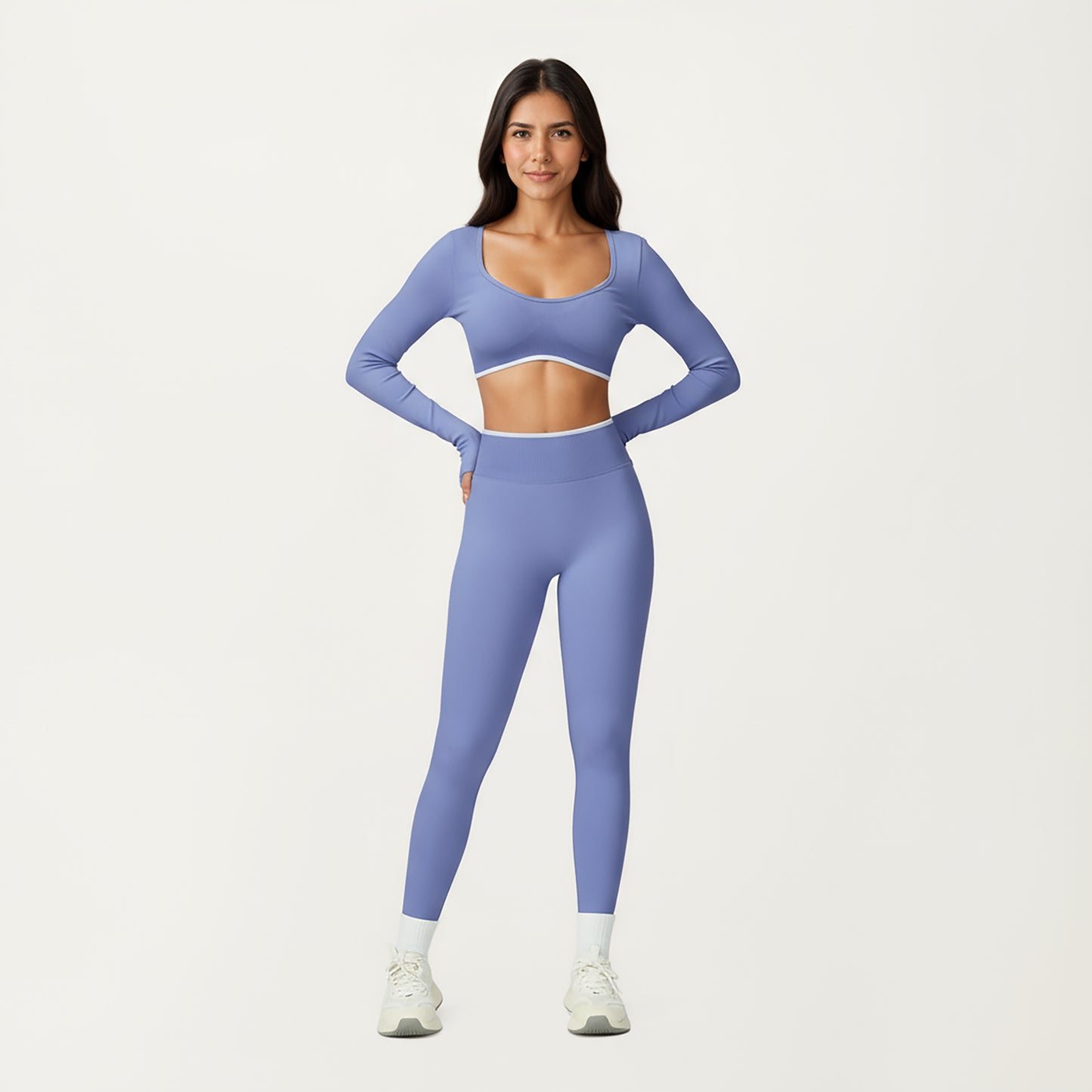 Anna-Kaci Active Women's High Waist Seamless Athletic Leggings with Stretch Fit and Contoured Design