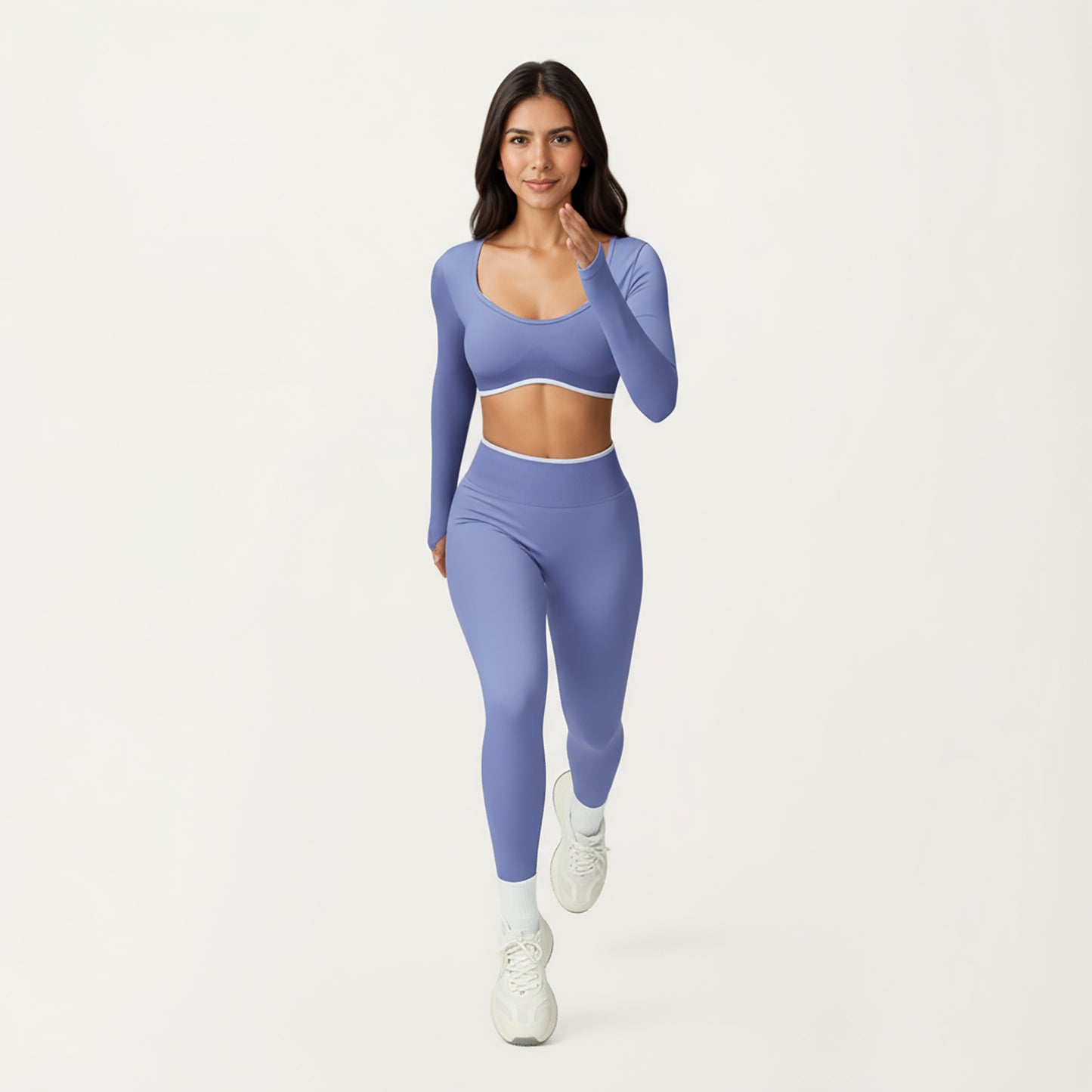 Anna-Kaci Active Women's High Waist Seamless Athletic Leggings with Stretch Fit and Contoured Design