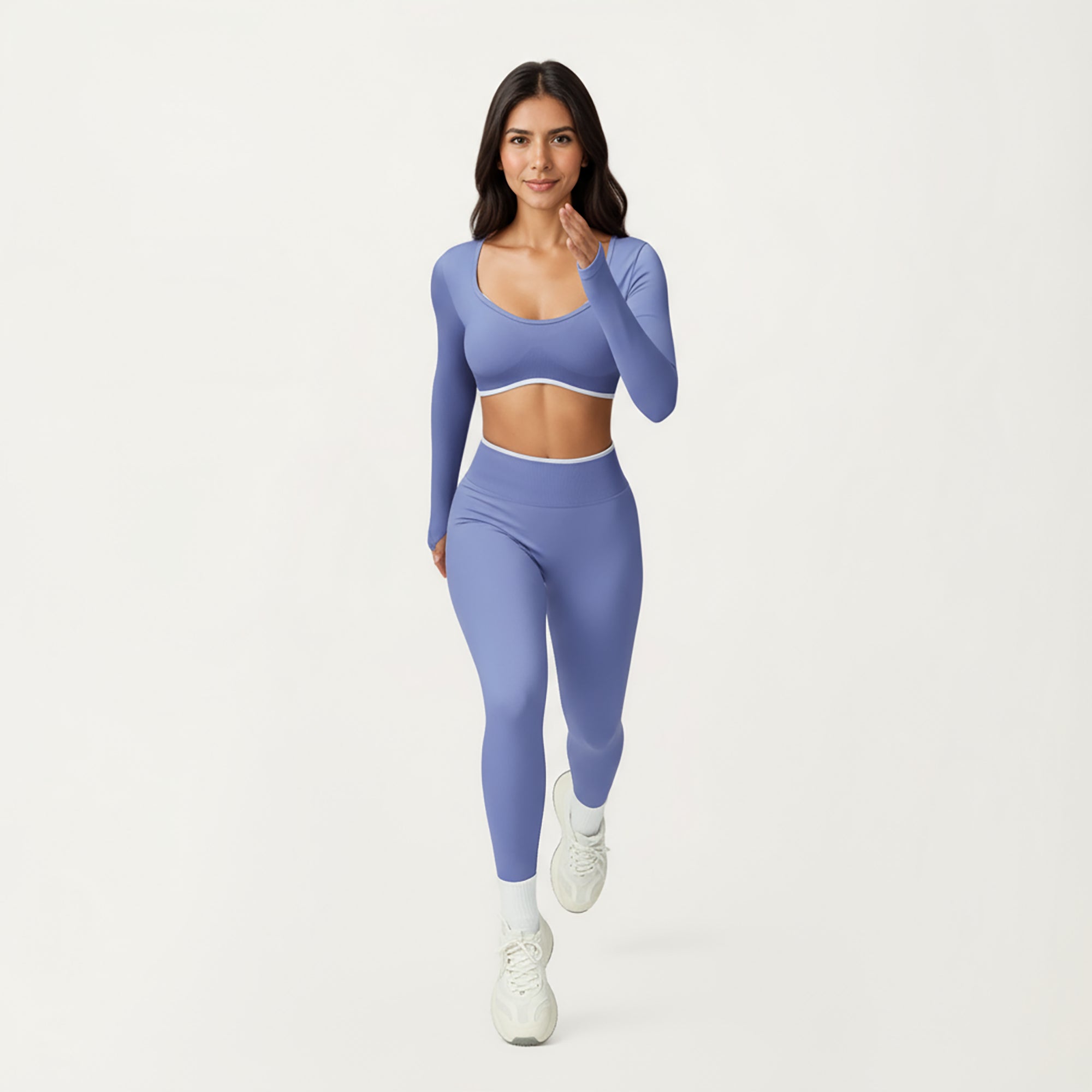 Anna-Kaci Active Women's High Waist Seamless Athletic Leggings with Stretch Fit and Contoured Design