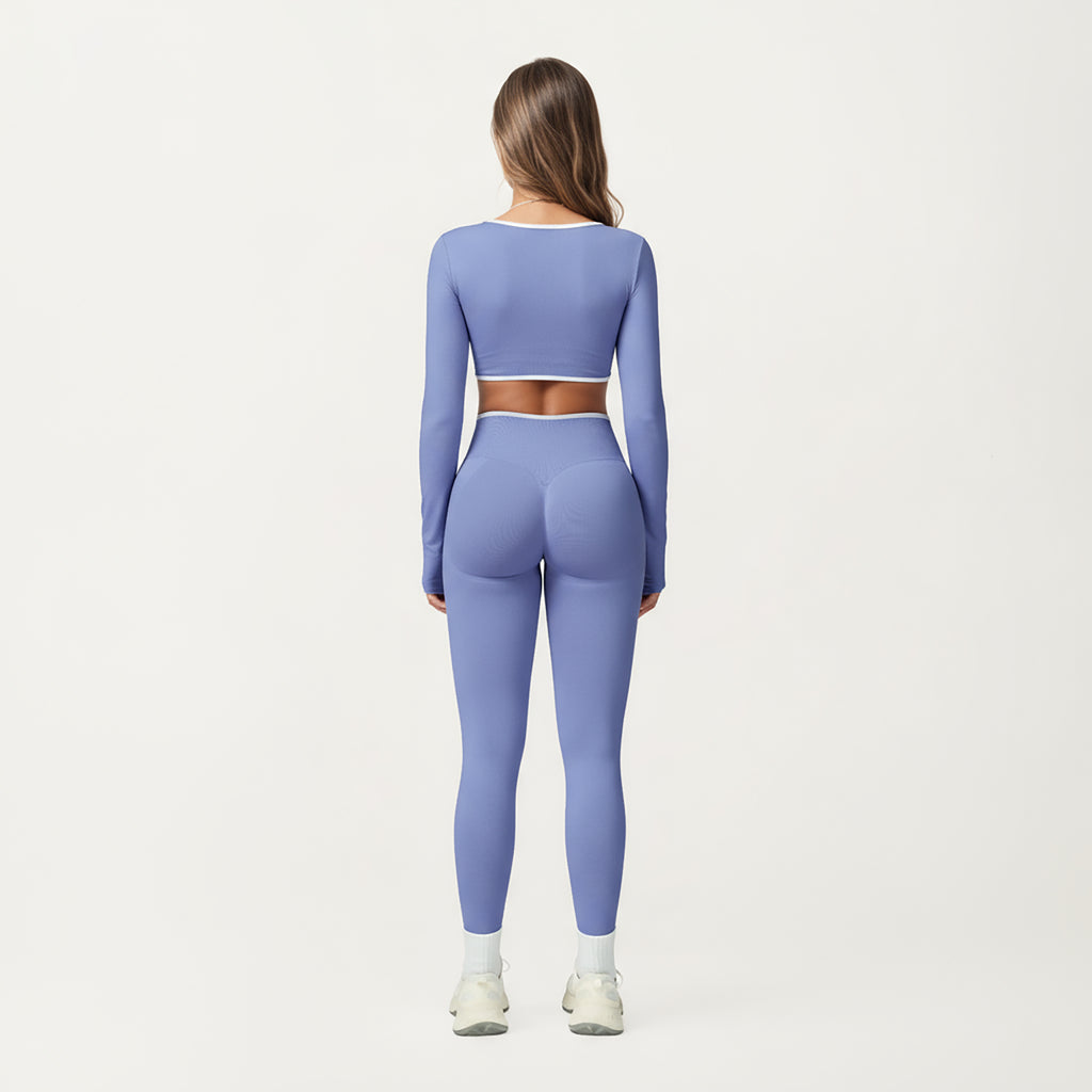 Anna-Kaci Active Women's High Waist Seamless Athletic Leggings with Stretch Fit and Contoured Design