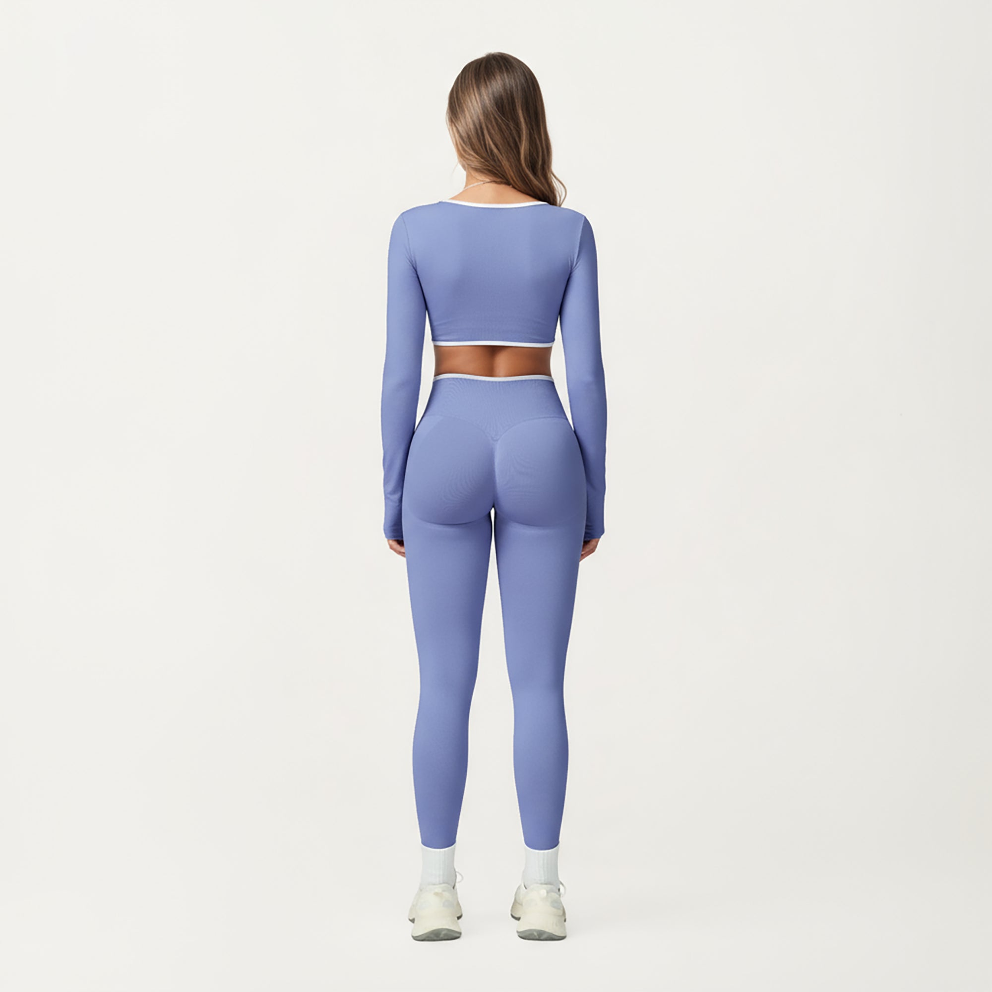 Anna-Kaci Active Women's High Waist Seamless Athletic Leggings with Stretch Fit and Contoured Design