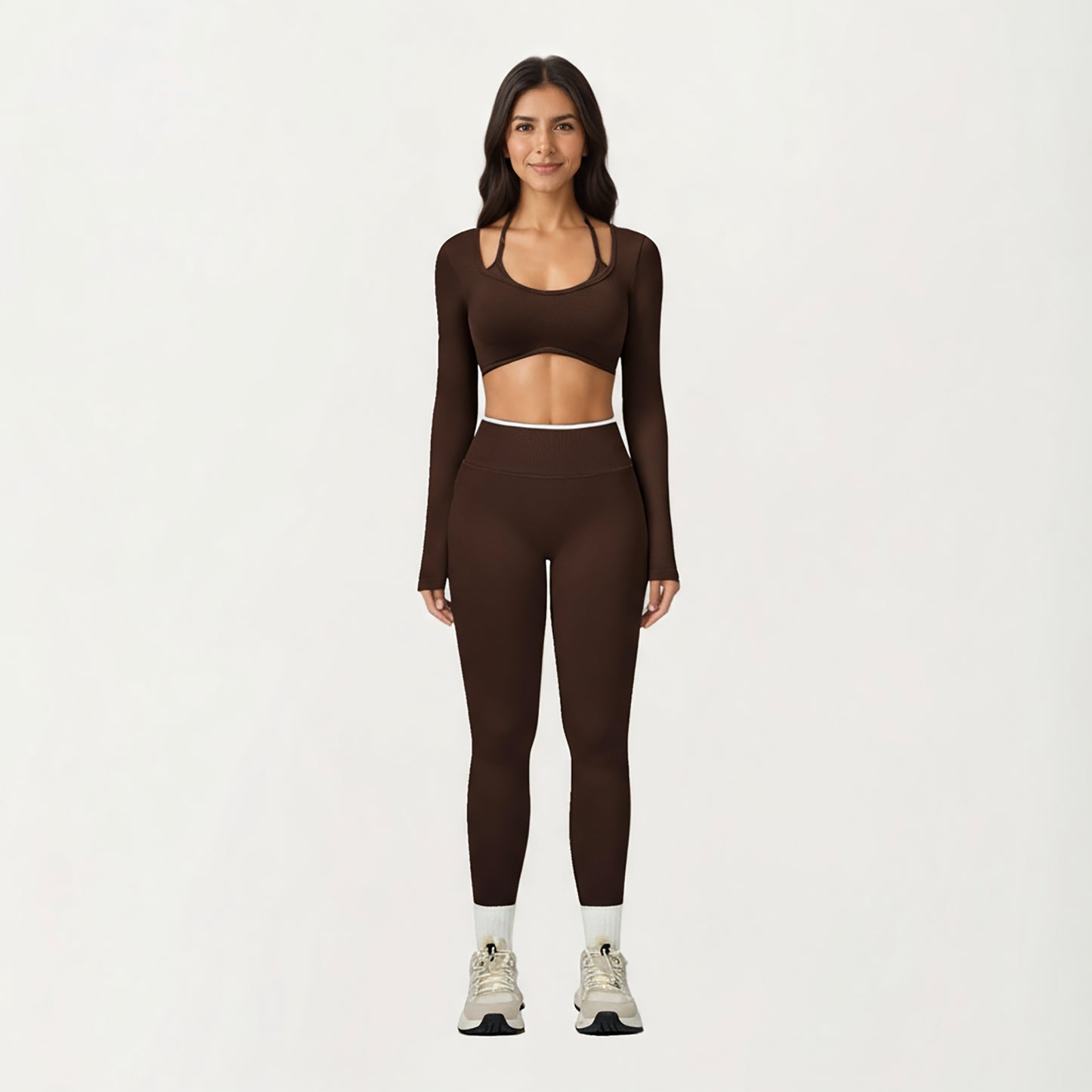 Anna-Kaci Active Women's High Waist Seamless Athletic Leggings with Stretch Fit and Contoured Design
