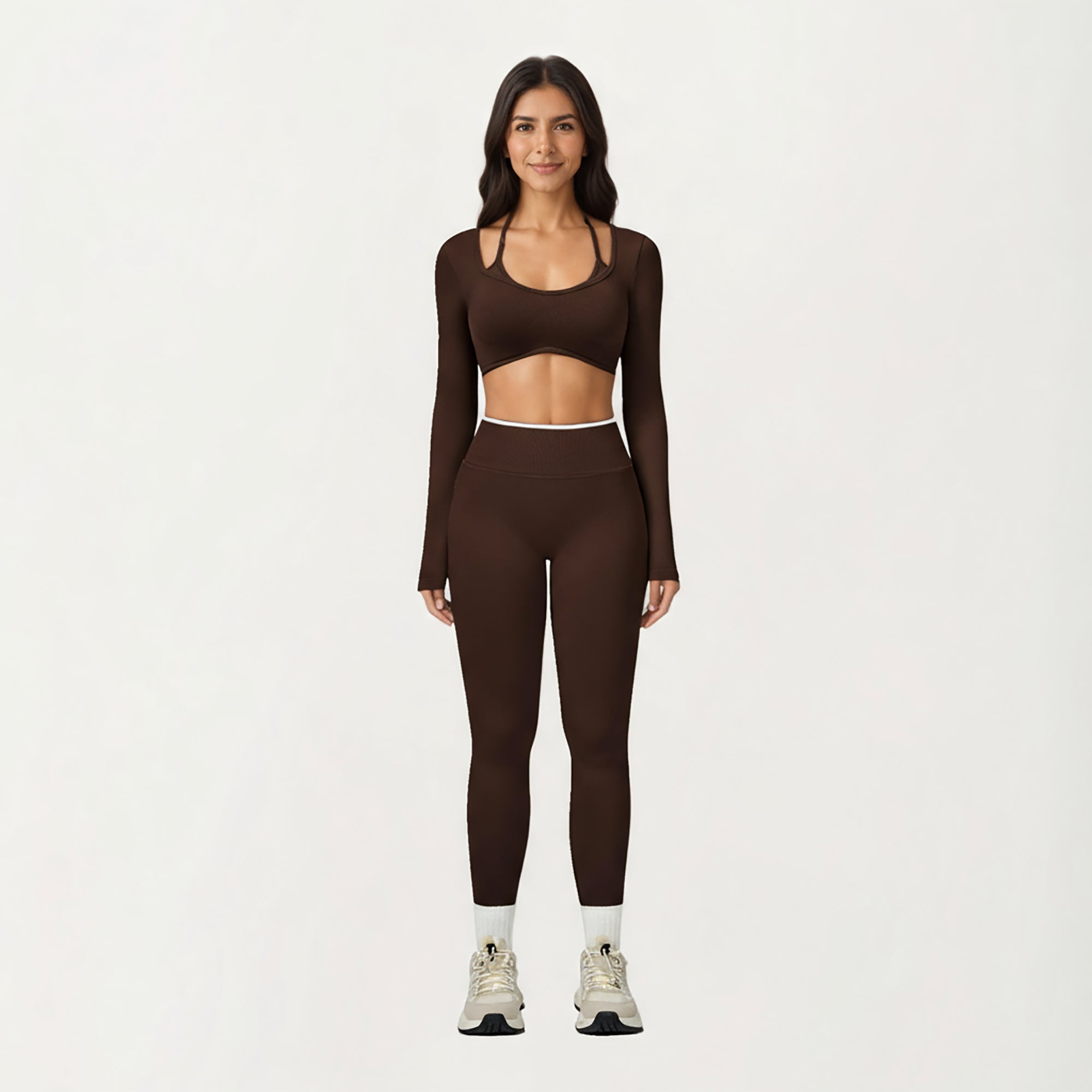 Anna-Kaci Active Women's High Waist Seamless Athletic Leggings with Stretch Fit and Contoured Design