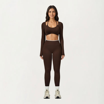 Anna-Kaci Active Women's High Waist Seamless Athletic Leggings with Stretch Fit and Contoured Design