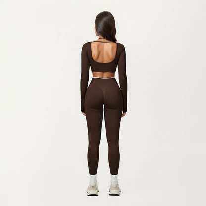 Anna-Kaci Active Women's High Waist Seamless Athletic Leggings with Stretch Fit and Contoured Design