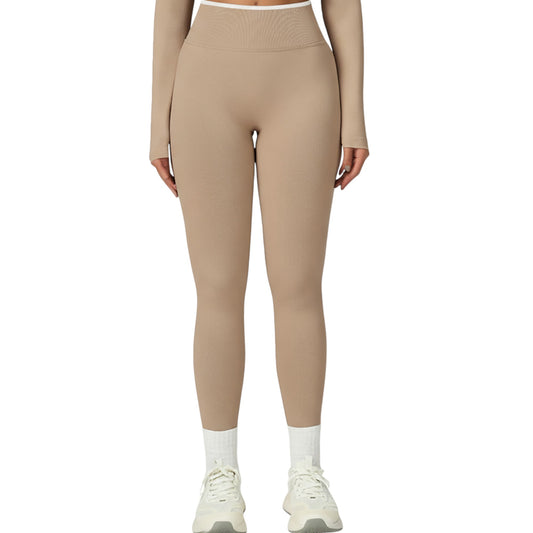 Anna-Kaci Active Women's High Waist Seamless Athletic Leggings with Stretch Fit and Contoured Design