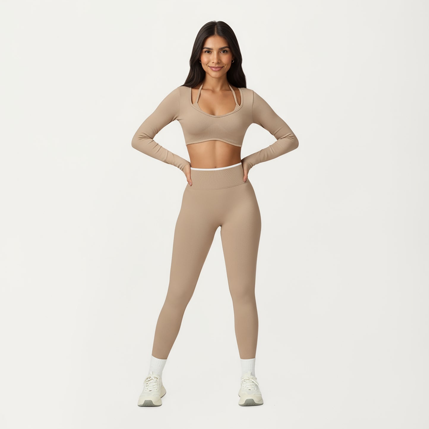 Anna-Kaci Active Women's High Waist Seamless Athletic Leggings with Stretch Fit and Contoured Design
