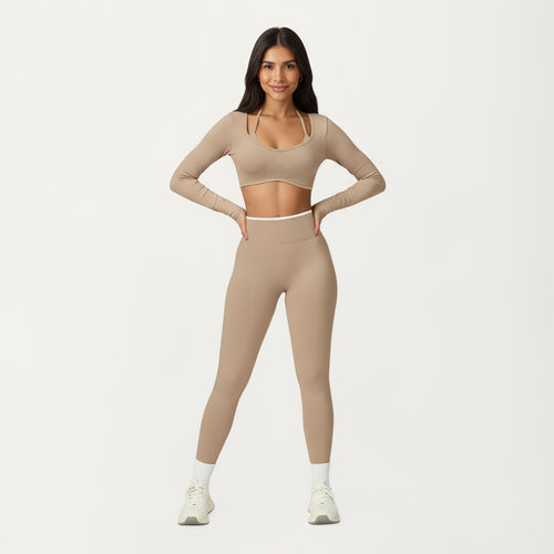 Anna-Kaci Active Women's High Waist Seamless Athletic Leggings with Stretch Fit and Contoured Design