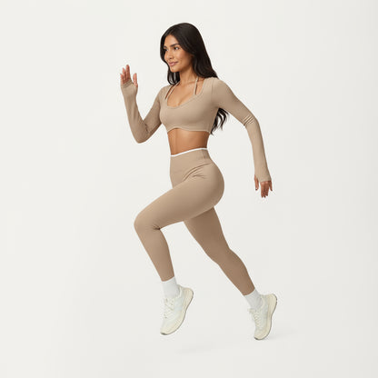 Anna-Kaci Active Women's High Waist Seamless Athletic Leggings with Stretch Fit and Contoured Design