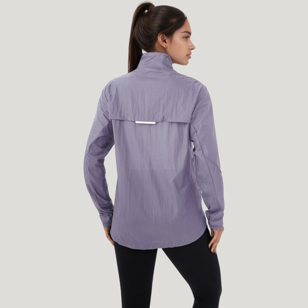 Anna-Kaci Active Women's Lightweight Full Zip Sun Protection Jacket with Long Sleeves and High Neck