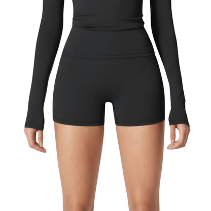 Anna-Kaci Active Women's High Waist Stretch Fit Athletic Shorts with Smooth Seam Detailing and Supportive Fabric