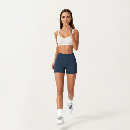 Anna-Kaci Active Women's High Waist Stretch Fit Athletic Shorts with Smooth Seam Detailing and Supportive Fabric