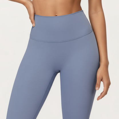 Anna-Kaci Active Women's High Waist Full Length Leggings with Smooth Seam Detailing and Stretch Fit Fabric