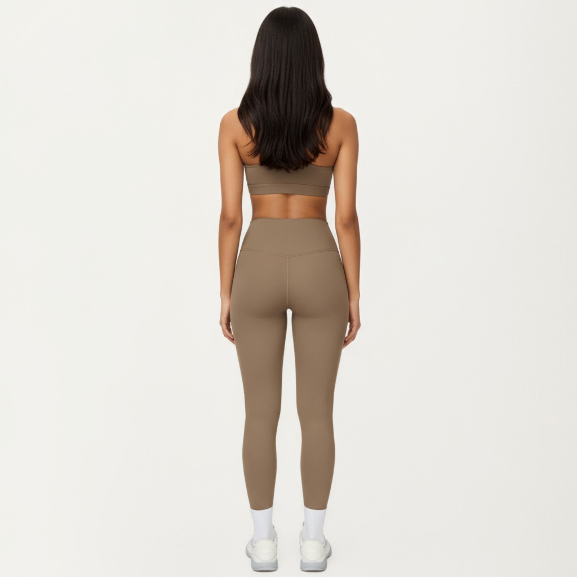 Anna-Kaci Active Women's High Waist Full Length Leggings with Smooth Seam Detailing and Stretch Fit Fabric