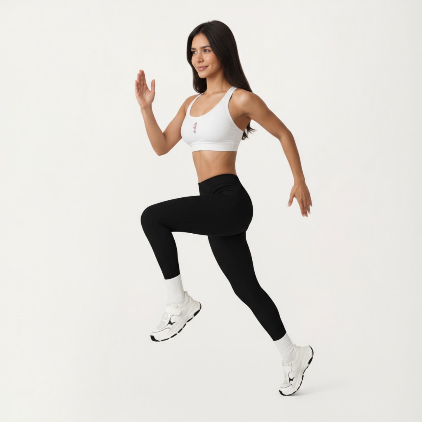 Anna-Kaci Active Women's High Waist Seam Detailed Full Length Leggings with Supportive Stretch Fabric and Sculpted Fit