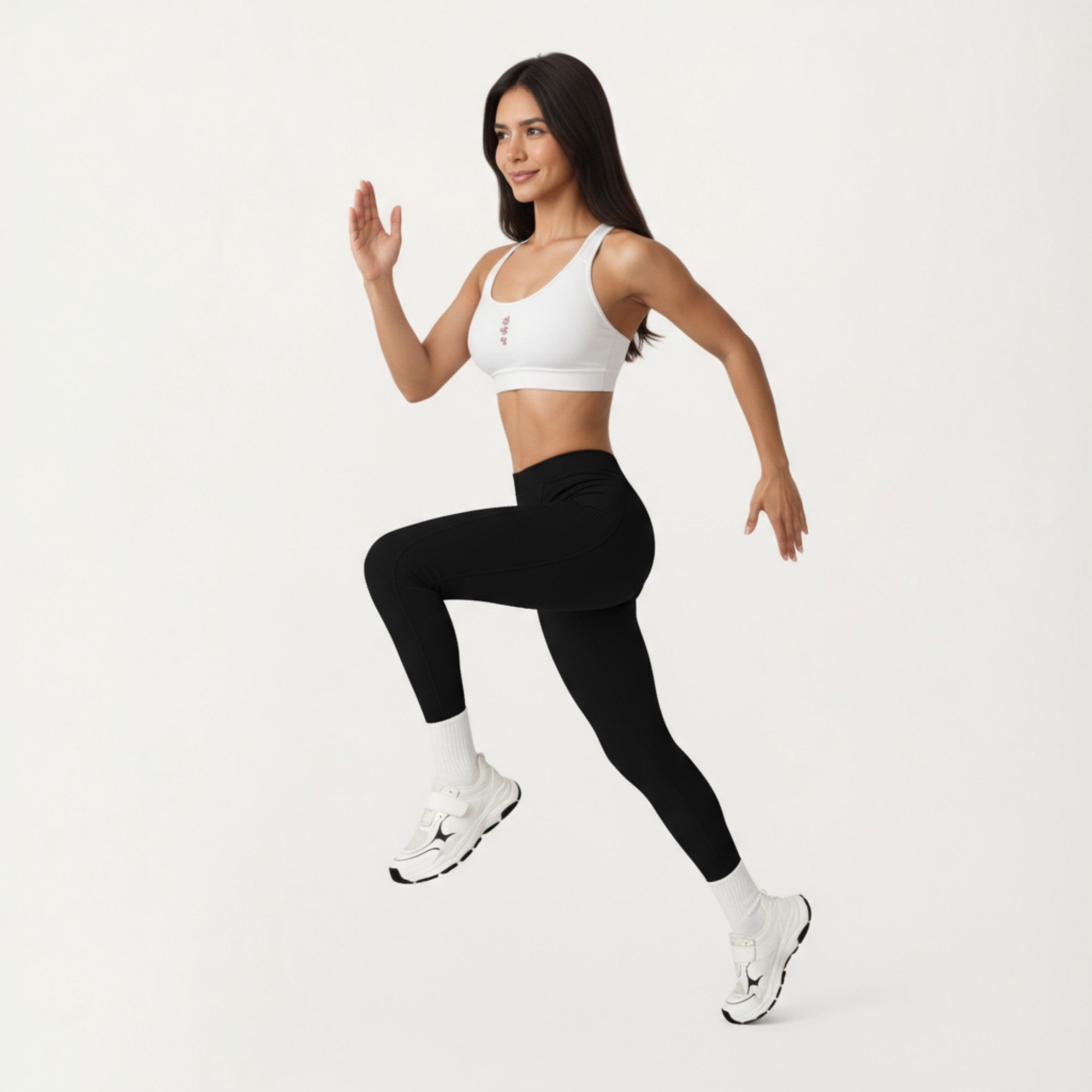 Anna-Kaci Active Women's High Waist Seam Detailed Full Length Leggings with Supportive Stretch Fabric and Sculpted Fit