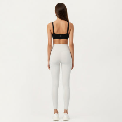 Anna-Kaci Active Women's High Waist Seamless Full Length Leggings with Stretch Fit Fabric and Smooth Contour Waistband