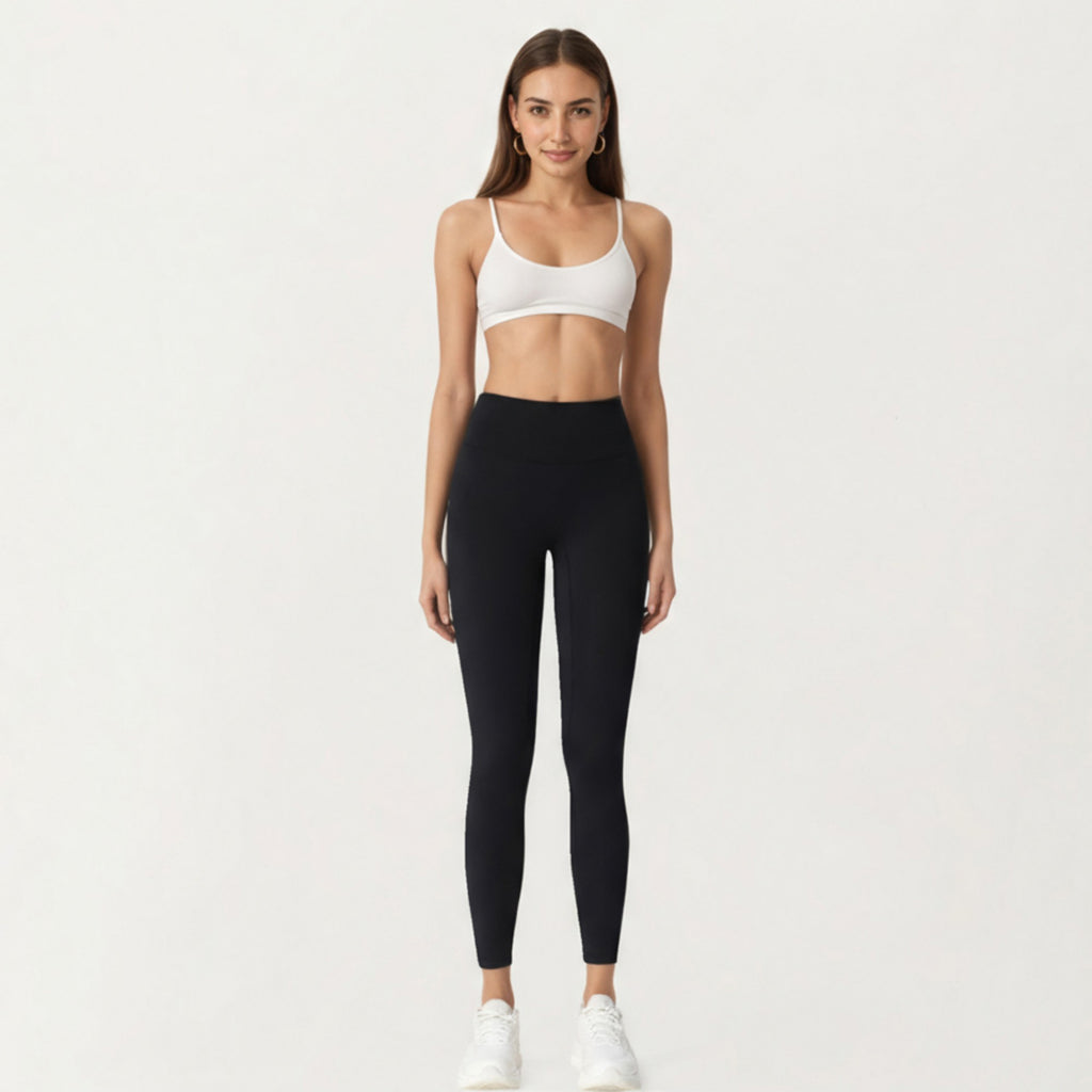 Anna-Kaci Active Women's High Waist Seamless Full Length Leggings with Stretch Fit Fabric and Smooth Contour Waistband