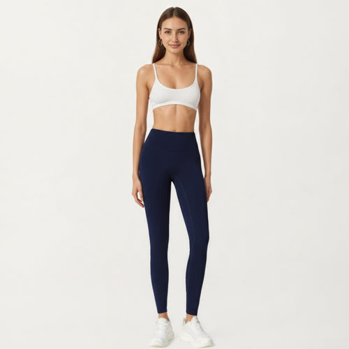 Anna-Kaci Active Women's High Waist Seamless Full Length Leggings with Stretch Fit Fabric and Smooth Contour Waistband