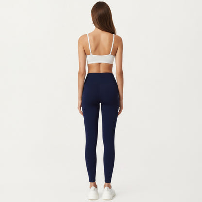 Anna-Kaci Active Women's High Waist Seamless Full Length Leggings with Stretch Fit Fabric and Smooth Contour Waistband
