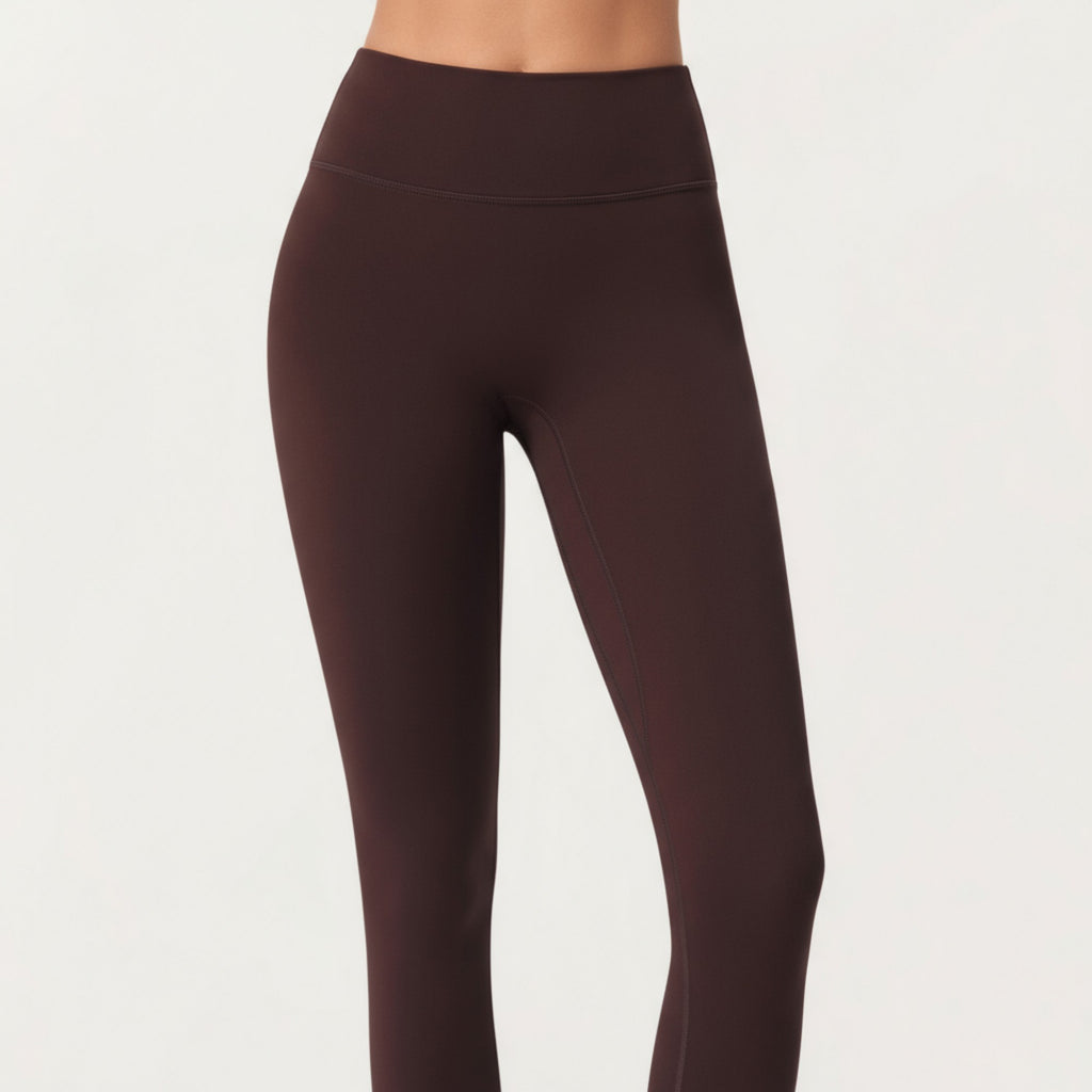 Anna-Kaci Active Women's High Waist Stretch Fit Full Length Leggings with Contour Waistband and Smooth Seam Detailing
