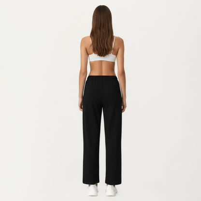 Anna-Kaci Active Women's High Waist Relaxed Fit Sweatpants with Elastic Waistband and Side Pockets