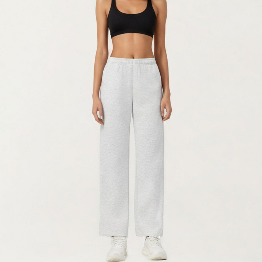 Anna-Kaci Active Women's High Waist Relaxed Fit Sweatpants with Elastic Waistband and Side Pockets