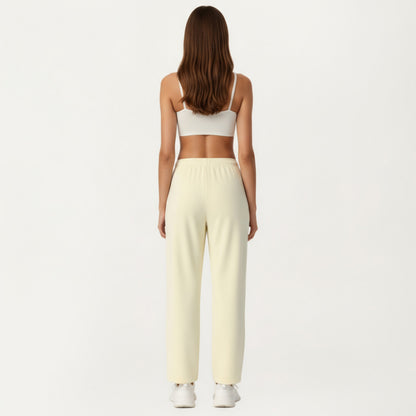 Anna-Kaci Active Women's High Waist Relaxed Fit Sweatpants with Elastic Waistband and Side Pockets