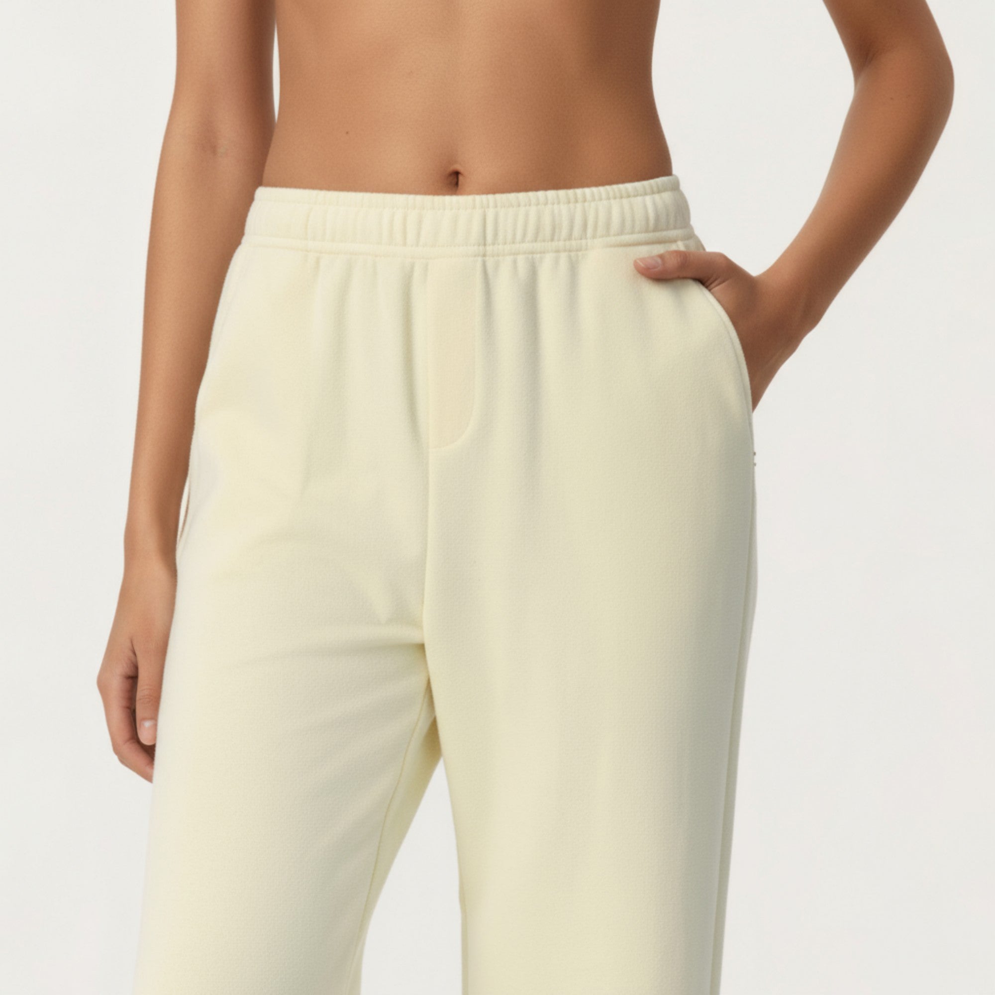 Anna-Kaci Active Women's High Waist Relaxed Fit Sweatpants with Elastic Waistband and Side Pockets