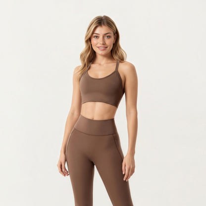 Anna-Kaci Active Women's High Waist Full Length Leggings with Smooth Stretch Fabric and Contoured Fit