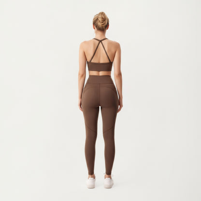 Anna-Kaci Active Women's High Waist Full Length Leggings with Smooth Stretch Fabric and Contoured Fit