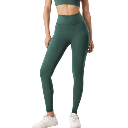 Anna-Kaci Active Women's High Waist Full Length Leggings with Smooth Stretch Fabric and Contoured Fit
