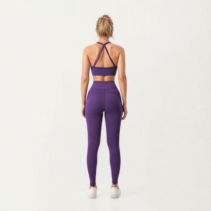 Anna-Kaci Active Women's High Waist Full Length Leggings with Smooth Stretch Fabric and Contoured Fit