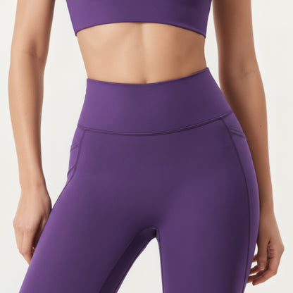 Anna-Kaci Active Women's High Waist Full Length Leggings with Smooth Stretch Fabric and Contoured Fit