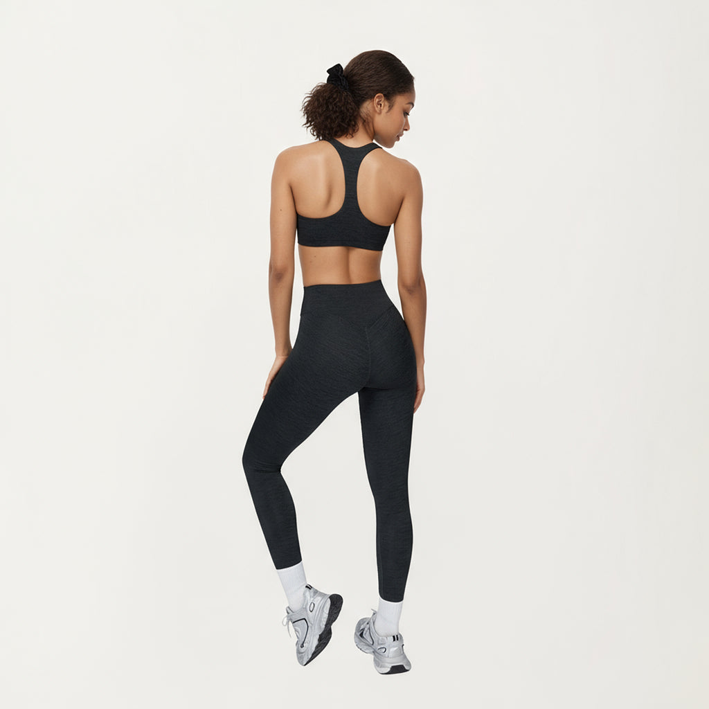 Anna-Kaci Active Women's High Waist Seamless Full Length Compression Leggings