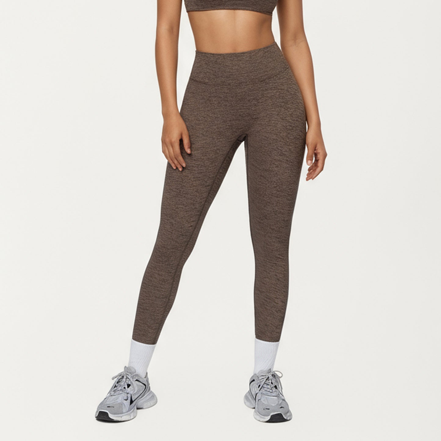 Anna-Kaci Active Women's High Waist Seamless Full Length Compression Leggings