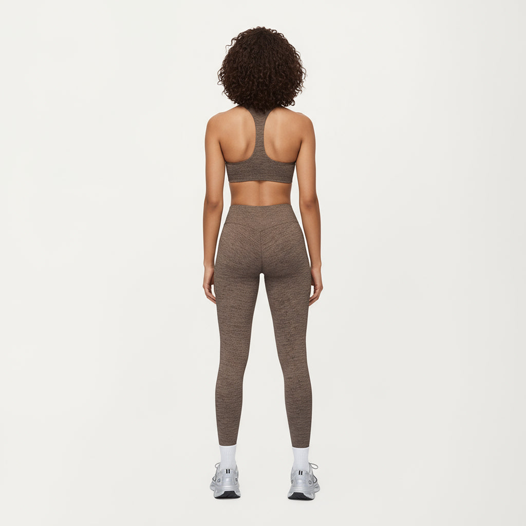 Anna-Kaci Active Women's High Waist Seamless Full Length Compression Leggings