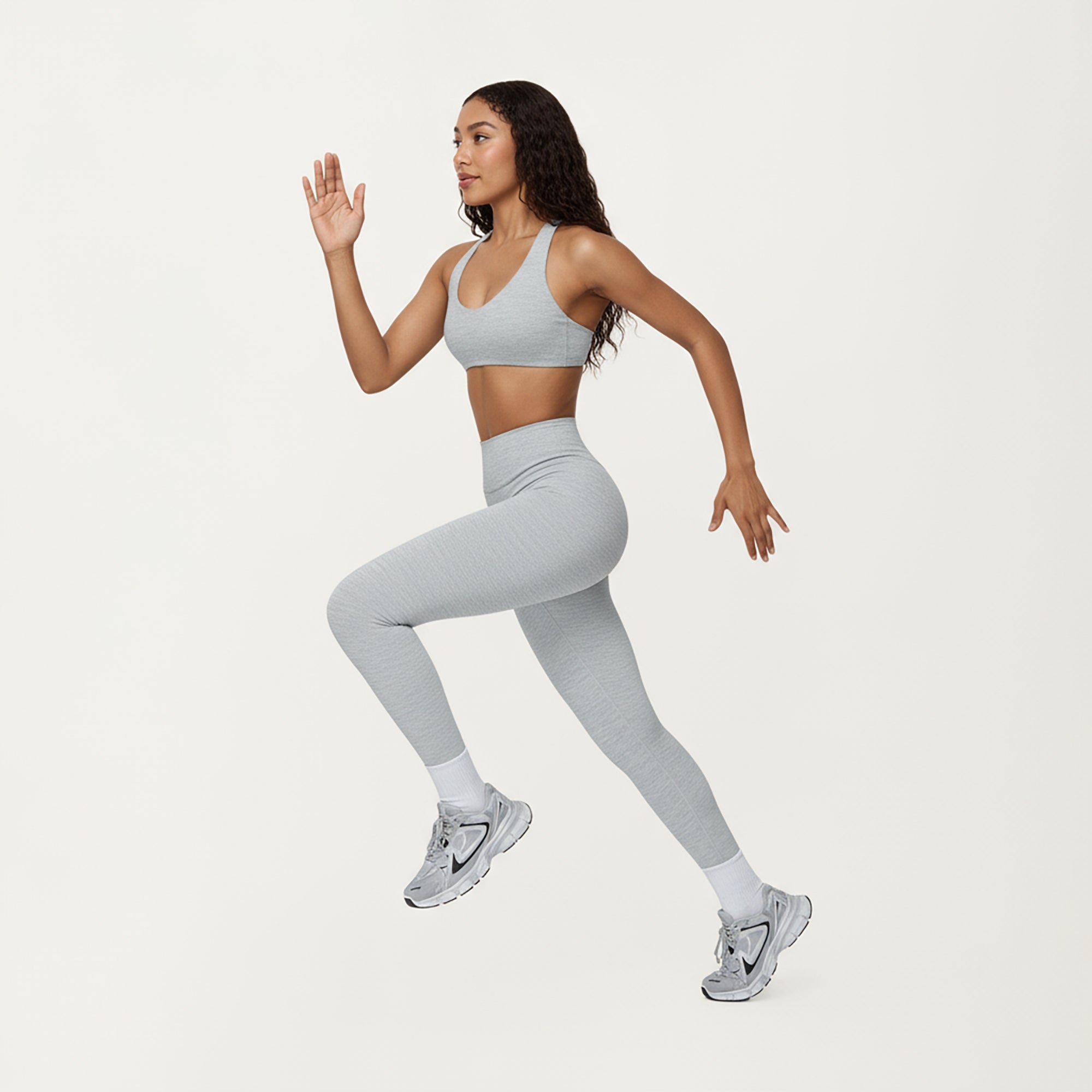 Anna-Kaci Active Women's High Waist Seamless Full Length Compression Leggings