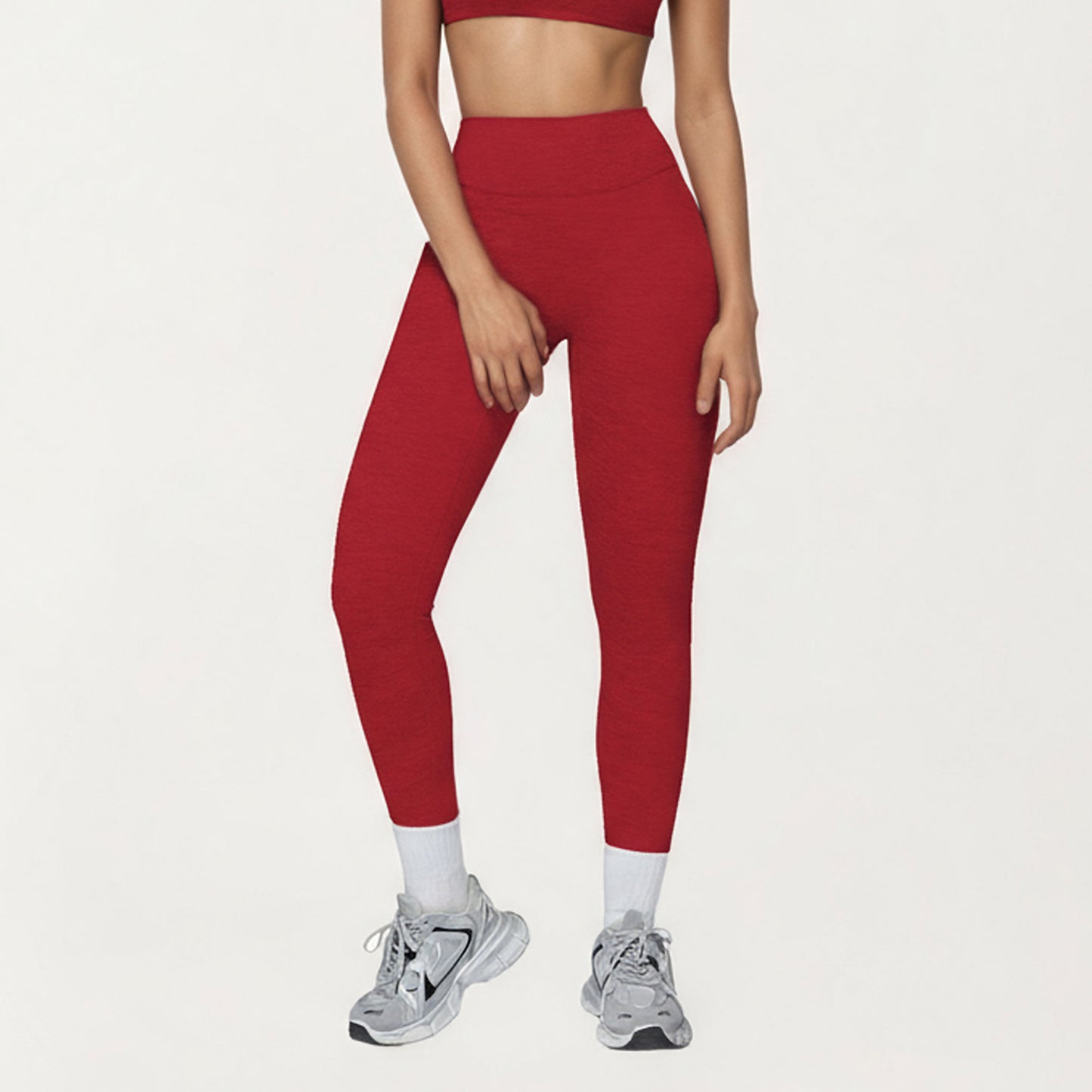 Anna-Kaci Active Women's High Waist Seamless Full Length Compression Leggings