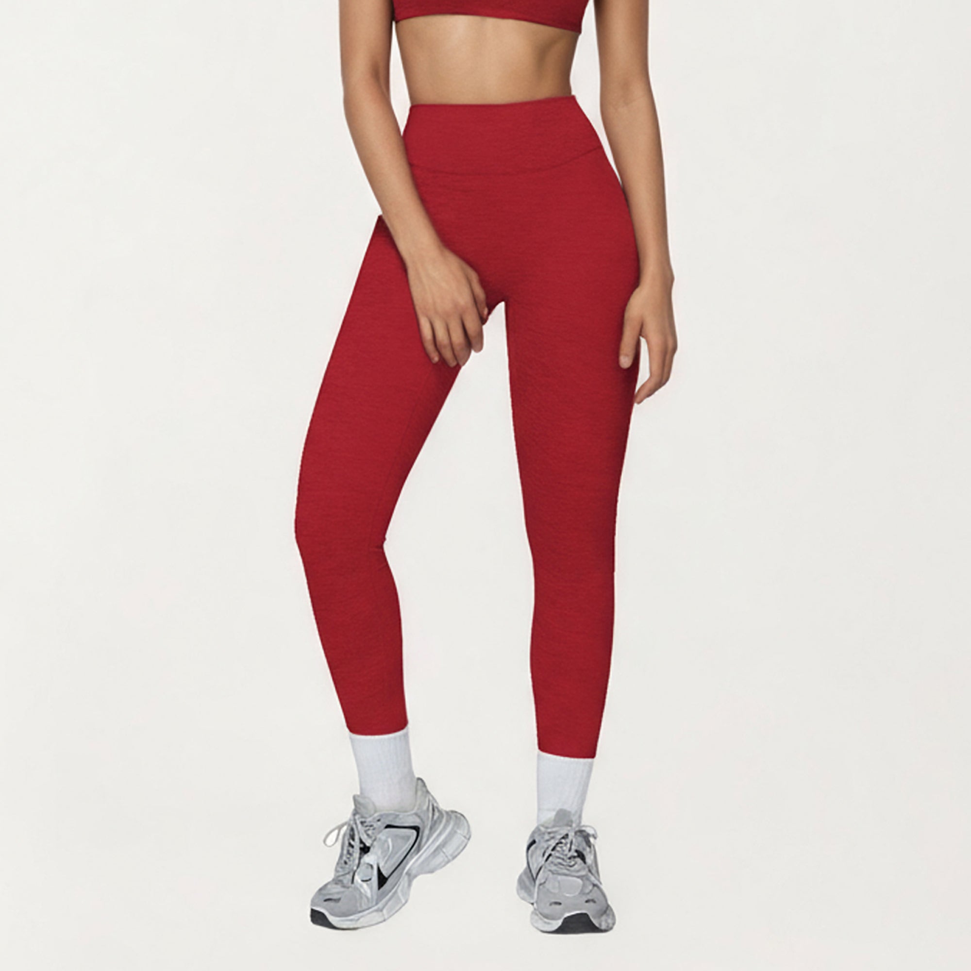 Anna-Kaci Active Women's High Waist Seamless Full Length Compression Leggings