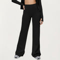 Anna-Kaci Active Women's High Waist Flare Yoga Pants with Stretch Fabric and Smooth Compression Fit